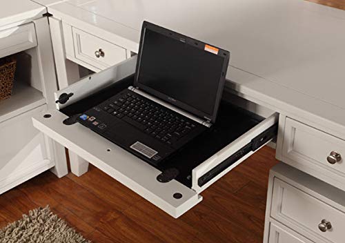 Parker House Boca U-Shape Home Office Set - PAH-BOC-347D-357D(2)-370(2)-347H-375