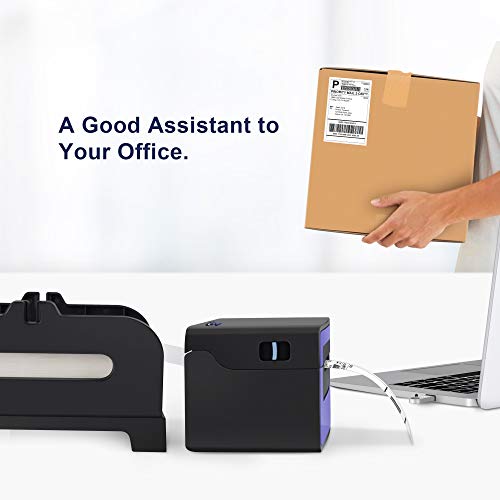 POLONO Label Printer - 150mm/s 4x6 Green Thermal Label Printer, POLONO 4"x6" 1000 Labels Direct Thermal Shipping Labels, Compatible with Amazon, Ebay, Etsy, Shopify and FedEx