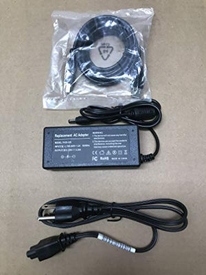 #S6B Zebra TLP 2844 Printer 2844-10301-0001 W/New Adapter, USB, Power Cables &Print