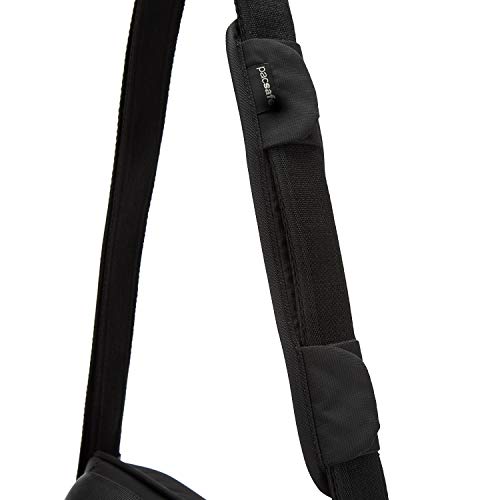 Pacsafe Metrosafe LS250 Lightweight Anti Theft Shoulder Bag, 12 Liter - Black