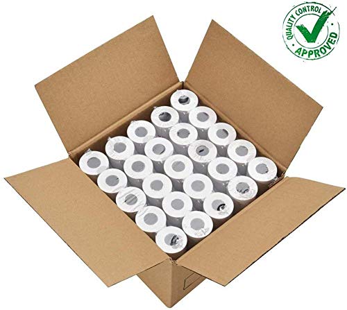 PAPRMA 2 1/4'' x 85' Receipt Paper Rolls POS Thermal Paper Cash Register Paper Rolls (500 rolls)