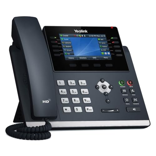 MM MISSION MACHINES Business Phone System Y200C: Yealink T46U Phones + Cloud Server + Free 3-Months Cloud Phone Service (16 Phone Bundle)