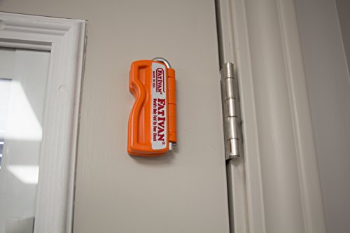 Newcal, LLC Original FatIvan-Orange Door Stoppers, 24 Pack