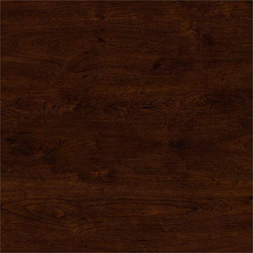 Kathy Ireland Office Ironworks 48W Writing Desk and Pedestal in Cherry