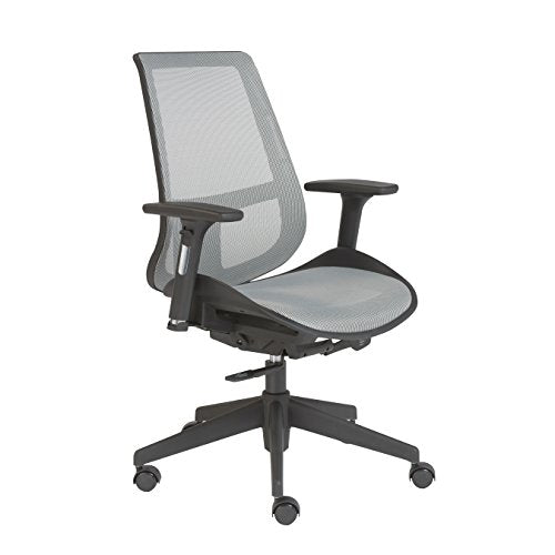 Euro Style Vahn Office Chair, Gray Mesh