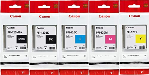 imagePROGRAF TM-300 with an Extra Set of Ink Tanks and a Box of CES Imaging Paper. Color Printer Plotter by Canon
