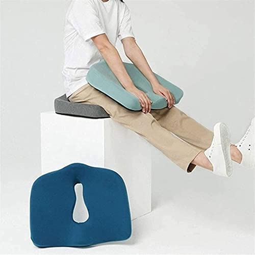 BUZZNN Memory Foam Seat Cushion for Office Chair, Blue