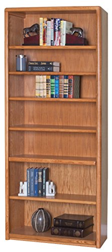 Martin Furniture Contemporary 7 Shelf Bookcase - Fully Assembled