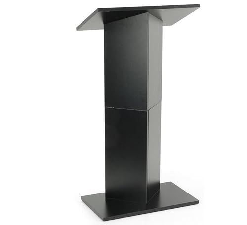 FixtureDisplays Portable Column Style Lectern: Lightweight & Folding 15239