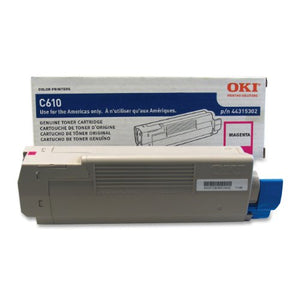 OKI 44315302 Magenta Toner for Series C610 Printers - type C15 - 6K Yield