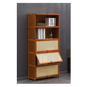 HARAY Floor-to-Ceiling Bookshelf Display Cabinet (80cm)