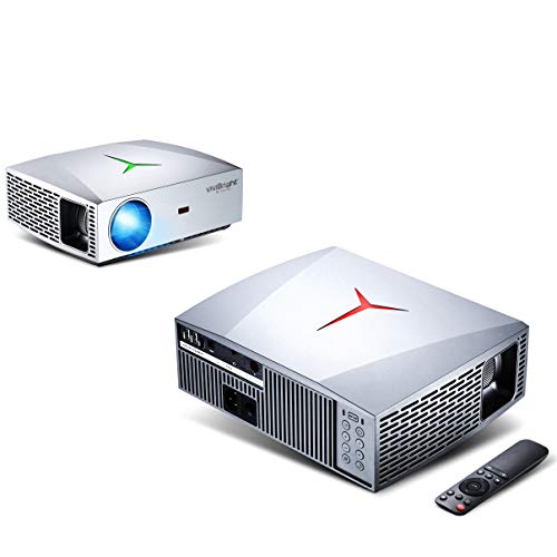 VIVIBRIGHT f40 Native 1080P Projector, 4200White LED Light 300" Display Full HD Home Theater Projector, HiFi Class Speaker with SPDIF, Compatible with TV Stick, PS4, Xbox, HDMI, SPDIF, USB, AV