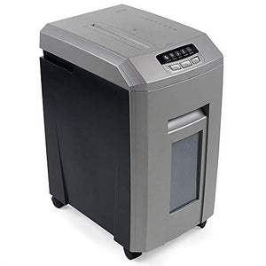 Aurora 15-Sheet Professional Grade High Security Micro-Cut Paper/CD and Credit Card Shredder, Heavy Duty 60 Minutes Continuous Running Time, Large Size 8.5-Gallon pullout Basket, Easy Mobility
