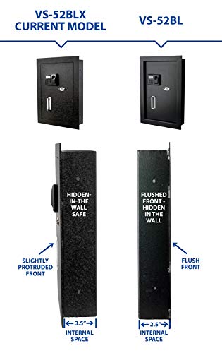 Viking Security Safe VS-52BLX Hidden in Wall Safe Biometric Safe Fingerprint Safe