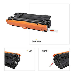 Toner Bank Compatible Toner Cartridge Replacement for HP 655A CF450A CF451A CF452A CF453A Color Enterprise M652 M653 M681 M652dn M652n M653dn M653x MFP M681f Printer (Black Cyan Yellow Magenta,