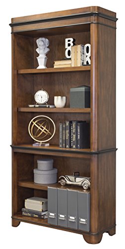 kathy ireland Home by Martin Kensington 5 Shelf Bookcase - Fully Assembled
