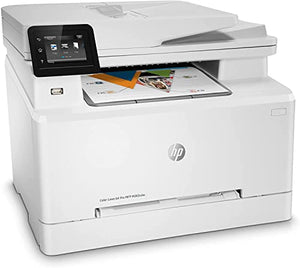 HP Laserjet Pro MFP M283cdw Wireless All-in-One Color Laser Printer, Mobile Print, Scan, Copy, Fax, Duplex Print, 22ppm, 2.7" Touchscreen, Wi-Fi - WULIC Printer Cable