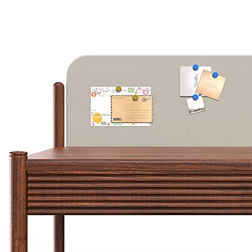 Modern Gaming Desk with Leather Memo Board and Drawer - 48" Black Walnut