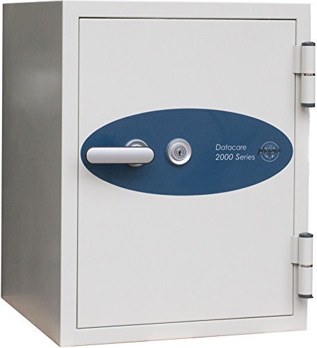 Phoenix Datacare 2-Hour Key Lock Fireproof Media Safe - 0.58 cu ft