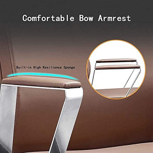 Generic Executive Leather Office Chair Swivel Desk Boss Computer Ergonomic Backrest Armrest