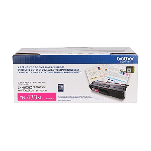 Reseller TN433BK TN433C TN433M TN433Y High Yield Color Toner Cartridge 4-Pack