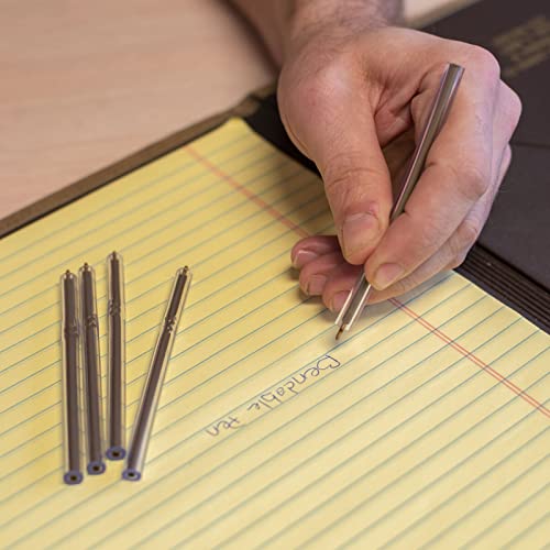 (1000 Pack) Mental Health Non-Lethal Flexible Ball Point Pen, Black