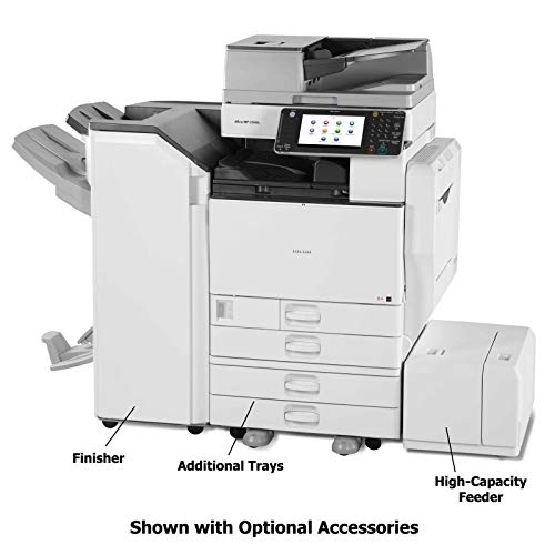 Refurbished Ricoh Aficio MP C5502A Color Multifunction Copier - A3, 55ppm, Copy, Print, Scan, Auto Duplex, DSPF, 2 Trays and Stand (Certified Refurbished)