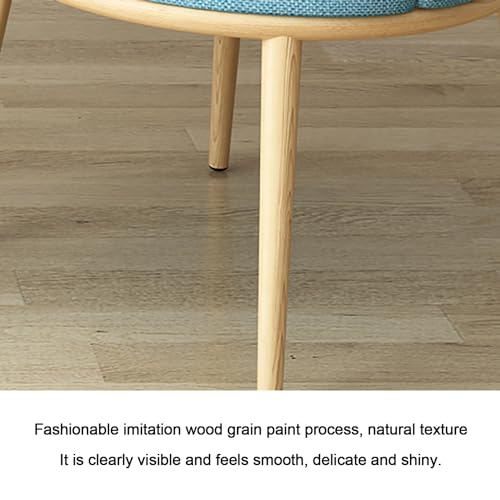 BYJSJY Round Dining Table And 3 Chairs Set - Small Negotiation Table for Business Conference Room, Kitchen Lounge, Living Room - Modern Leisure Dining Room Furniture (Color: A4)