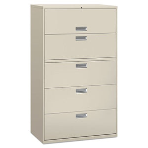 ALELF4267LG - Five-Drawer Lateral File Cabinet