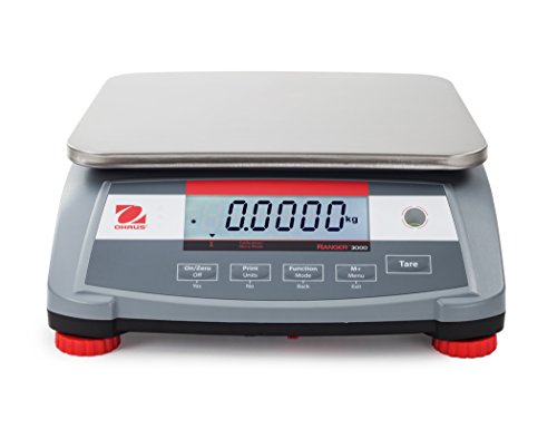 OHAUS 30031710 R31P15 Ranger 3000 Compact Bench Scale, 15 kg