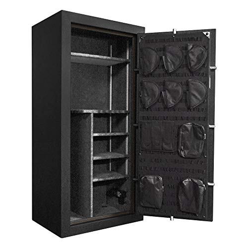 STEALTH Essential Gun Safe EGS28 28 Gun Capacity 30 Minute Fire 59x20x20 CA DOJ Approved