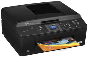 Brother Printer MFCJ425W Wireless Color Photo Printer with Scanner, Copier and Fax,Black