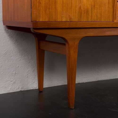 Lschool Johannes Andersen Teak Credenza Highboard, Denmark 1960s
