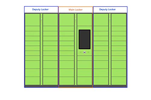 MECOLOR Parcel Delivery Intelligent Controller Smart Locker - Office Building Main Locker