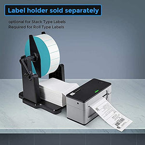 Upgrade 2.0 MUNBYN USB Upgrade Label Printer, Thermal Printer for Barcodes-Labels Labeling with MUNBYN Thermal Direct Shipping Label (Pack of 500 4x6 Fan-Fold Labels) - Commercial Grade