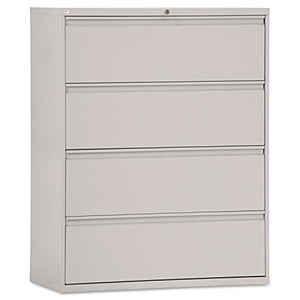 Alera 25510 4 Legal/Letter Size Lateral File Drawers - Light Gray