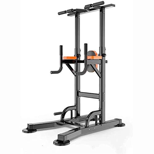 ZLQBHJ Strength Training Equipment Strength Training Dip Stands Freestanding Dip Station Adjustable Pull-Up Bars Multifunction Power Tower Strength Training for Home Gym