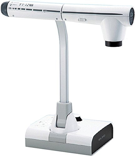 Elmo 1349 Model TT-12iD Interactive Document Camera, Powerful 96x Zoom and 3.4-Megapixel CMOS Image Sensor, Smooth Moving Images at 30 fps, Built-in Switcher, HDMI Input