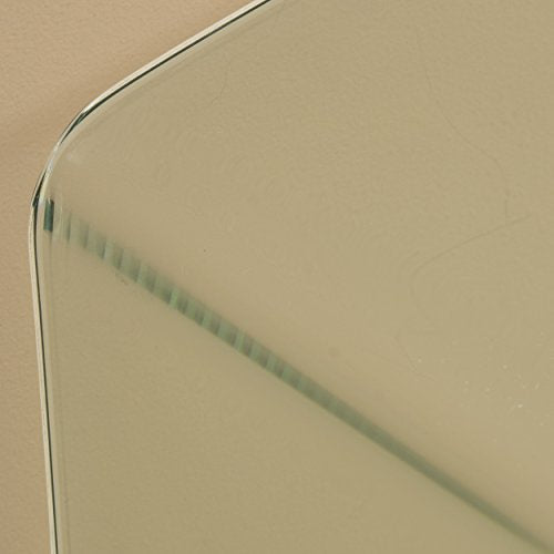 Christopher Knight Home 296695 Javi Tempered Glass Computer Desk, Clear