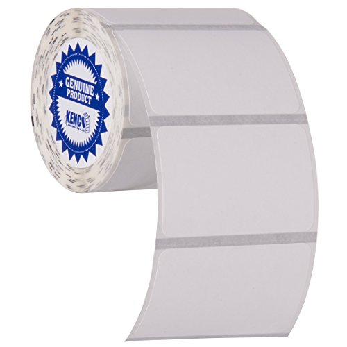 Genuine Kenco Brand Made in The USA 2" x 1.25" Mobile Printer Labels (Zebra, DataMax, Godex Compatible - No Ribbons Required). Supplied 280 Labels per Roll (100 Roll Bulk Pack)