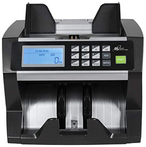 Royal Sovereign High Speed Money Counting Machine, with UV, MG, IR Counterfeit Bill Detector (RBC-1515-ADBK)