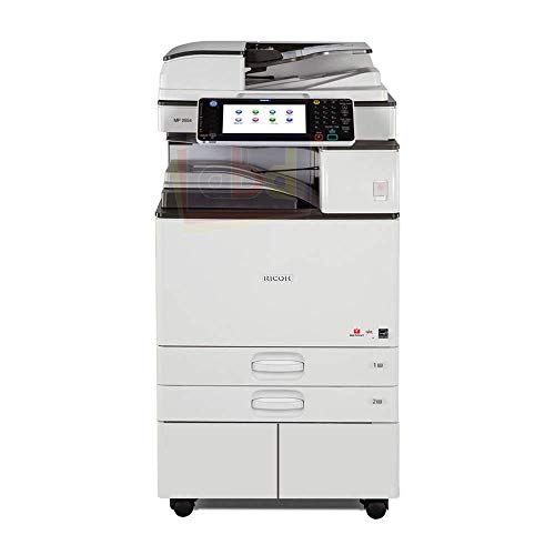 Ricoh Aficio MP 5054 Tabloid/Ledger-Size Black and White Laser Multifunction Copier - 50ppm, Print, Scan, Copy, Network, Auto Duplex, 4 Trays, Stand