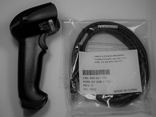 HONEYWELL, XENON 1900 USB KIT, STD RANGE IMAGER, 1D, PDF417, 2D, BLACK, USB TYPE