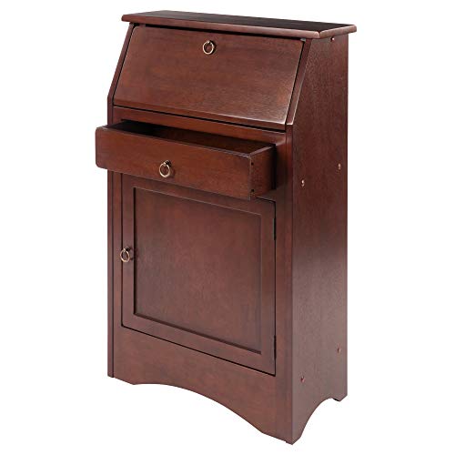 Winsome Wood Regalia Home Office, Walnut