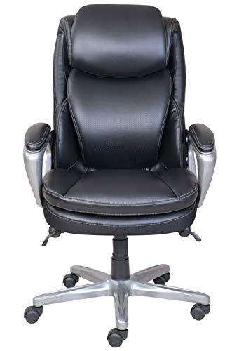 Serta Smart Layers Arlington AirManager Chair, Black