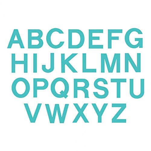 Ellison Sizzix Bigz Alphabet Set A10080, Block 3 1/2" Capital Letters