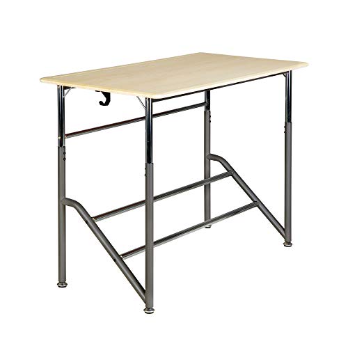 VARIDESK Education - Stand2Learn Desk for Two 5-12 - Adjustable Height Active Student Standing Desk
