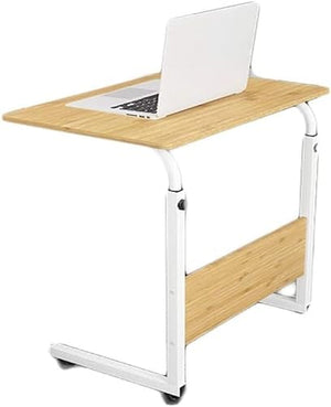 MaGiLL Adjustable Mobile Bed Table Laptop Stand with Tablet Slot