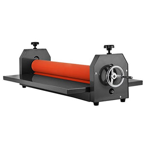 VEVOR 51Inch Cold Laminator Machine 10mm Manual Vinyl Photo Film Cold laminator Hand Crank Pressure Cold Roll laminator(51Inch)