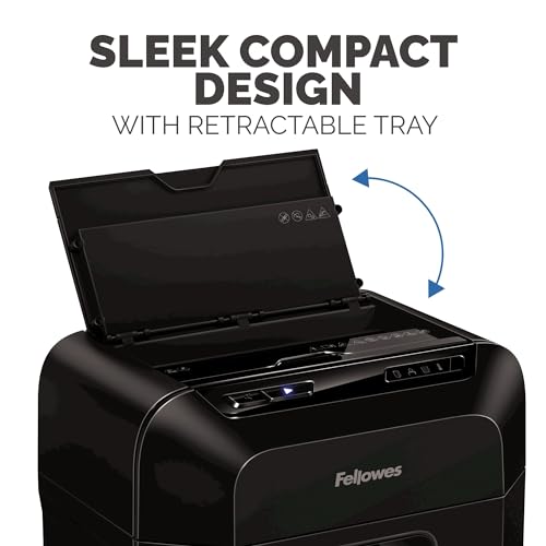 Fellowes AutoMax 100MA 100-Sheet Micro-Cut Autofeed Paper Shredder